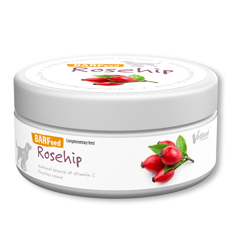 VETFOOD BARFEED ROSEHIP 120GR