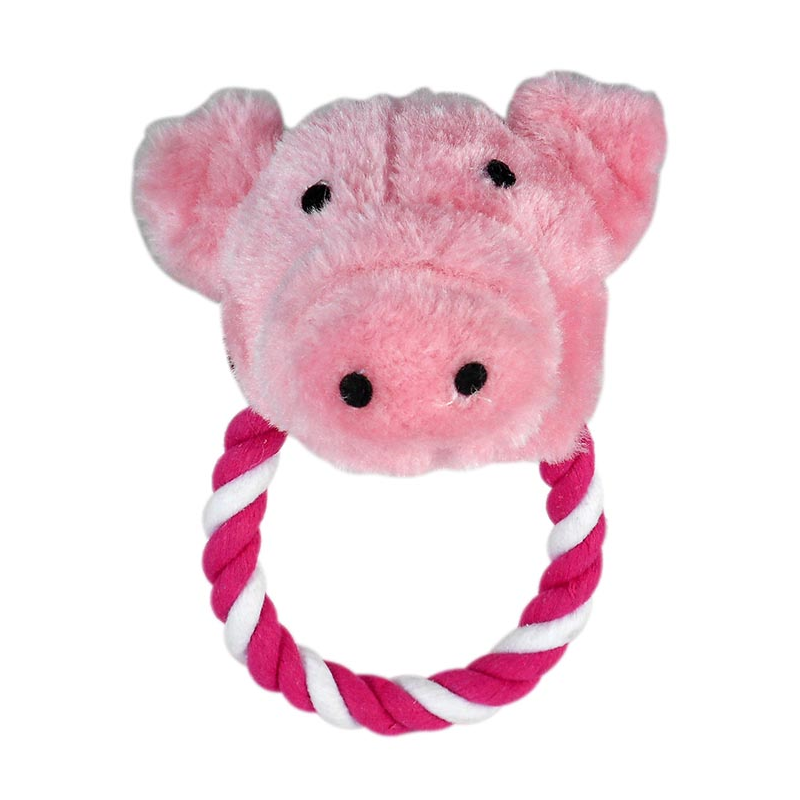 CERDITO TIRADOR CON SONIDO 16cm 4H