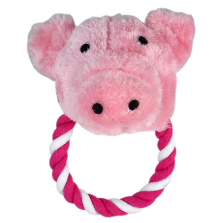 CERDITO TIRADOR CON SONIDO 16cm 4H