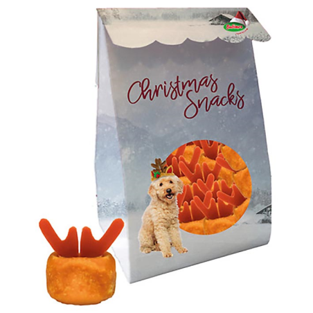 TROCITOS DE CARNE CON ASTAS DE RENO 80 GR