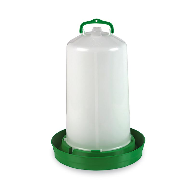 BEBEDERO PREMIUM 12L CON TAPON (VERDE)