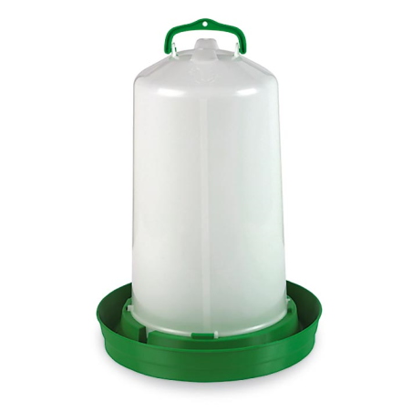 BEBEDERO PREMIUM 12L CON TAPON (VERDE)