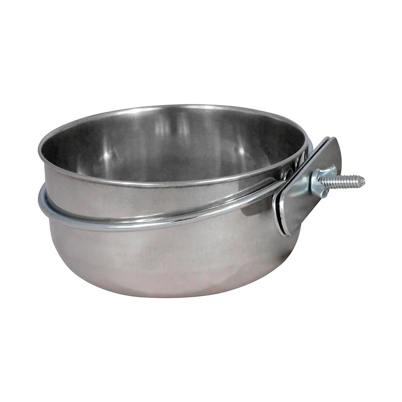 COMEDERO LORO C/TORNILLO 12cm