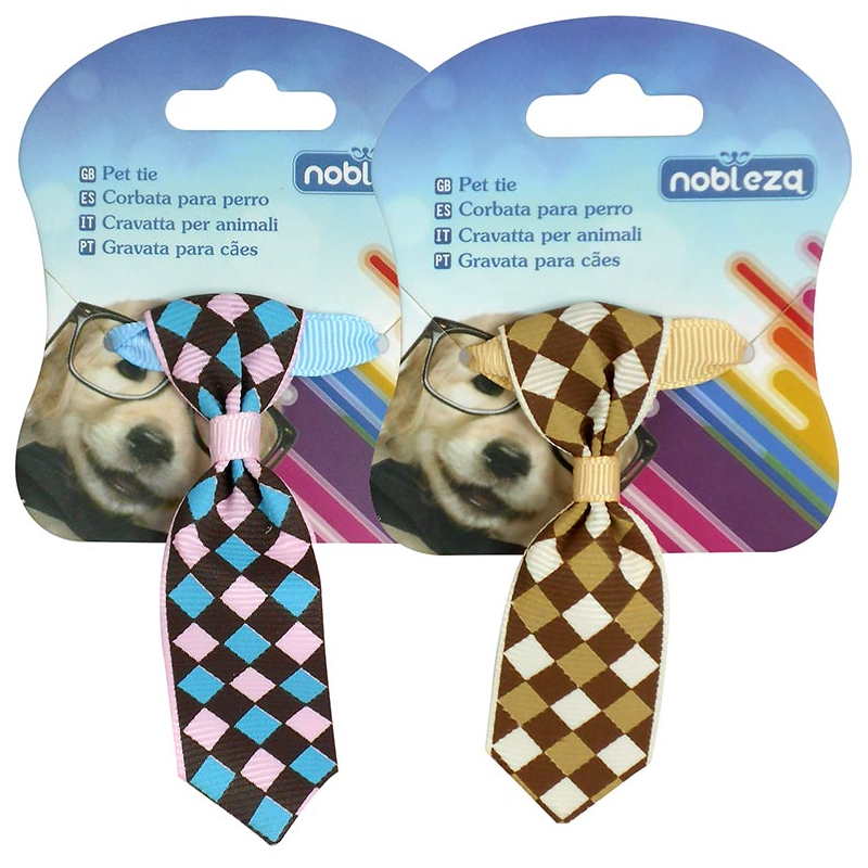 CORBATA ROMBOS 8cm /20-36cm 4H