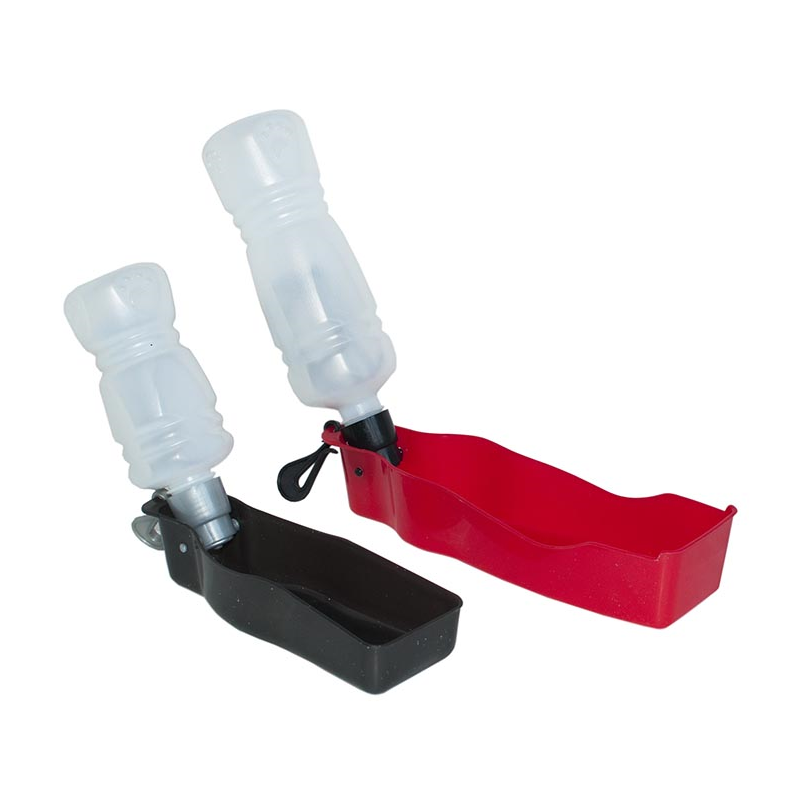 TR.BEBEDERO VIAJE CON BOTELLA 500ml DOG ON TOUR