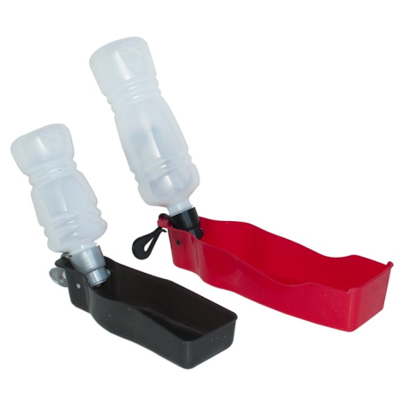 TR.BEBEDERO VIAJE CON BOTELLA 500ml DOG ON TOUR