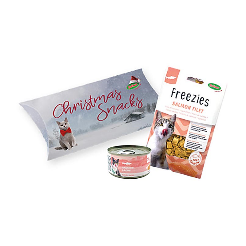 PACK GATO DE SALMON NAVIDAD (LATA 70GR/FREEZIES 30GR)