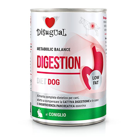 DISUGUAL DIET DOG HUMEDO CONEJO DIGESTION 400GR