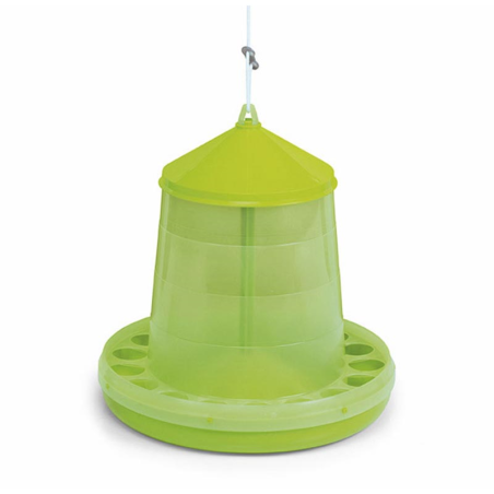 TOLVA PLASTICO AVES 8kg (PISTACHO)