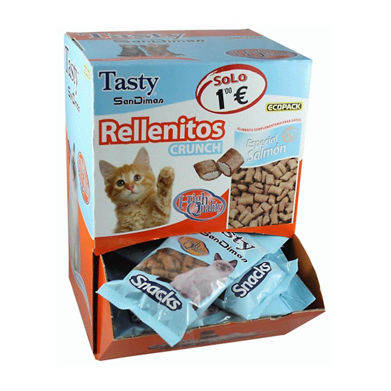 RELLENITOS CRUNCH SALMON 50gr