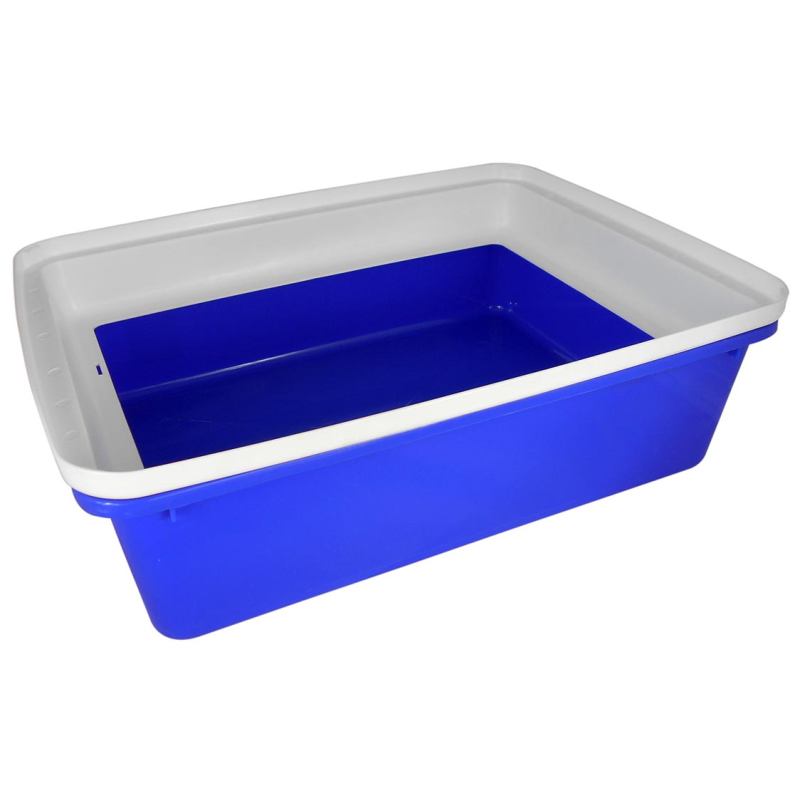 BANDEJA GATO 43 x 33 x 17cm AZUL