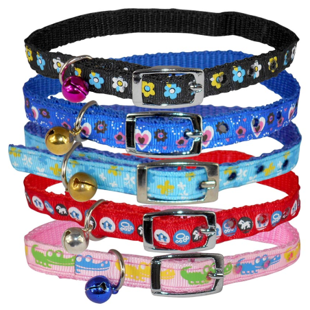 COLLAR NYLON GATO 1.0 x 32cm 4H