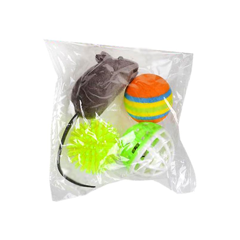 JUGUETE GATO VARIADOS (4unid) 4H