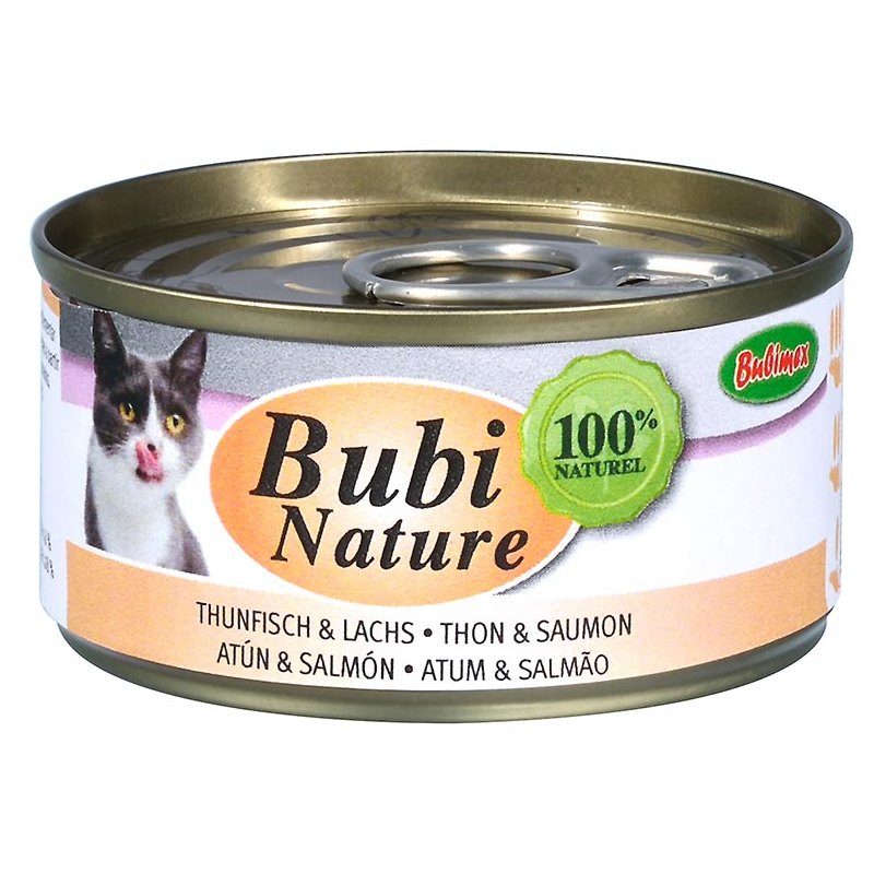 BUBI NATURE ATUN Y SALMON 70GR