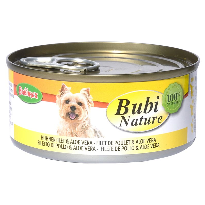 BUBI NATURE DOG FILETE DE POLLO Y ALOE VERA 150GR