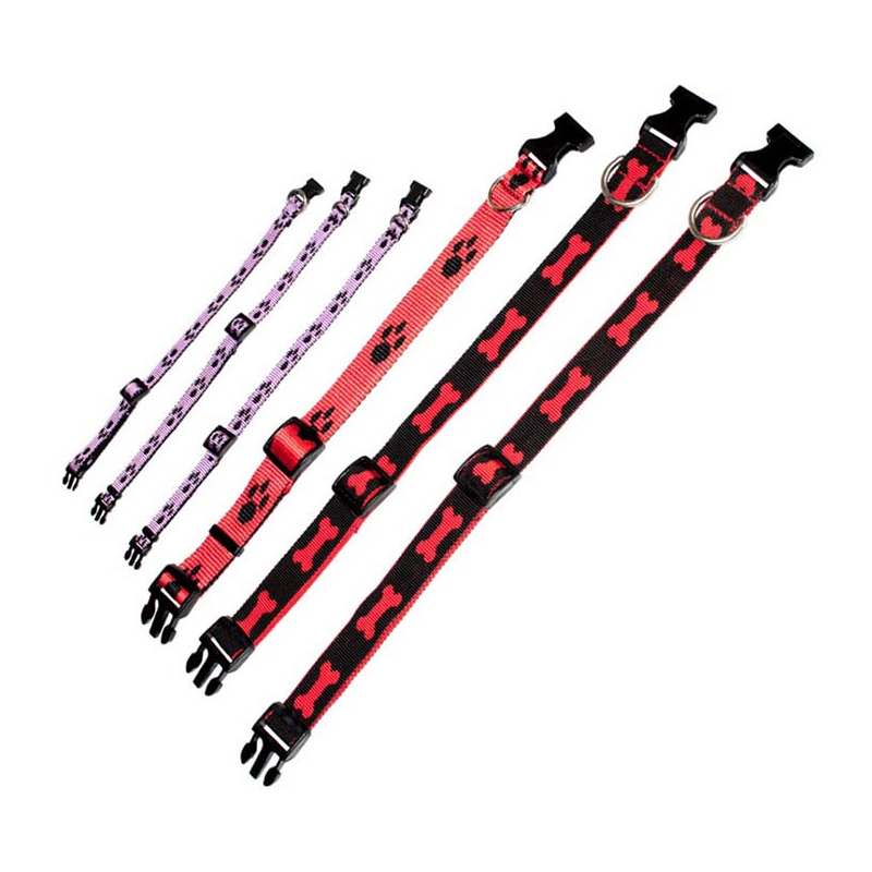 COLLAR NYLON REGULABLE TEJIDA TL