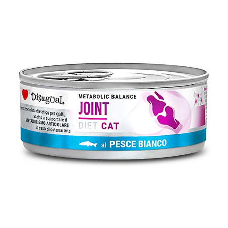 DISUGUAL DIET CAT HUMEDO PESCADO BLANCO ARTICULACION 85GR