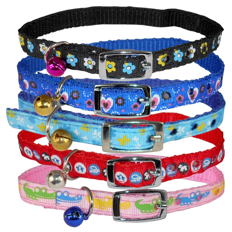 COLLAR NYLON GATO 1.0 x 32cm 4H