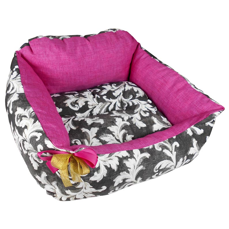 CAMA BARROCA FUCSIA 4H