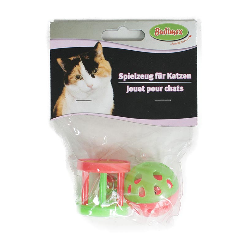 PELOTA CON CAMPANA  y  RODILLO CON CAMPANA