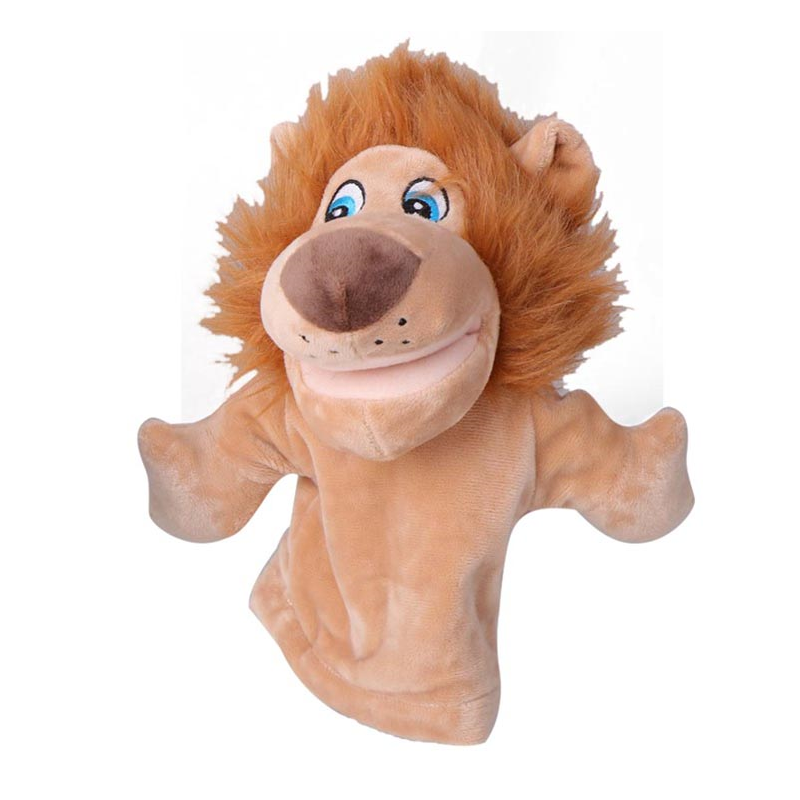 MARIONETA DE PELUCHE LEON