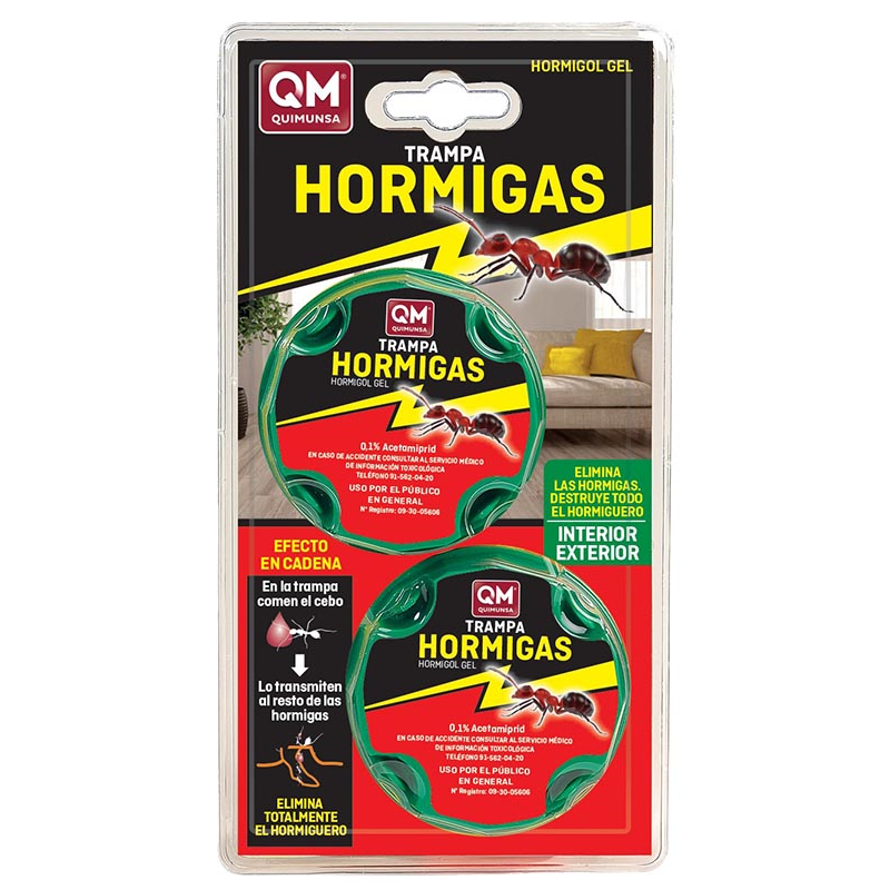TRAMPA ANTIHORMIGAS HORMIGOL 2UNID