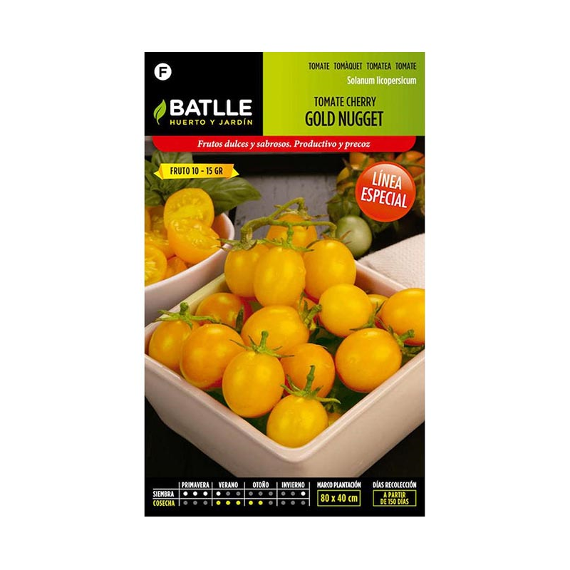 TOMATE AMARILLO CHERRY GOLD NUGGET