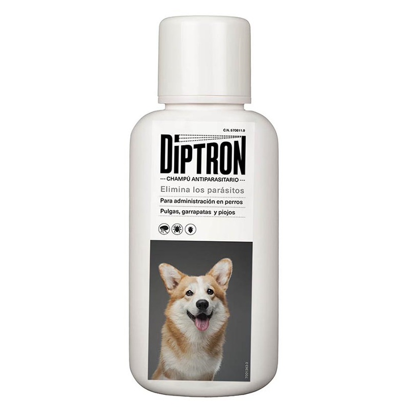 DIPTRON CHAMPU ANTIPARASITARIO 500ml
