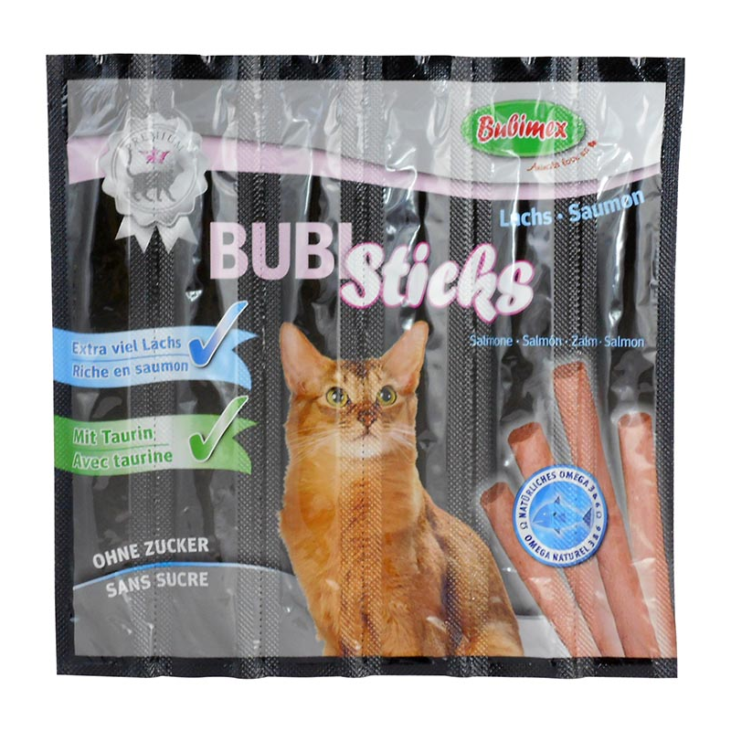 BUBI STICKS SALMON 30gr