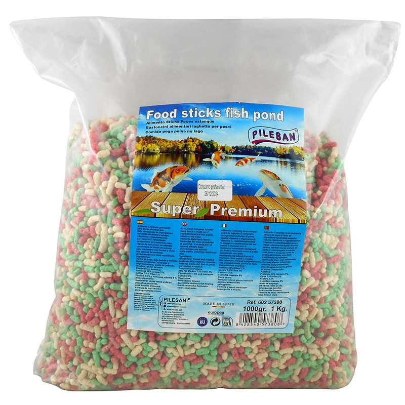 ALIMENTO PECES ESTANQUE PREMIUM 1KG