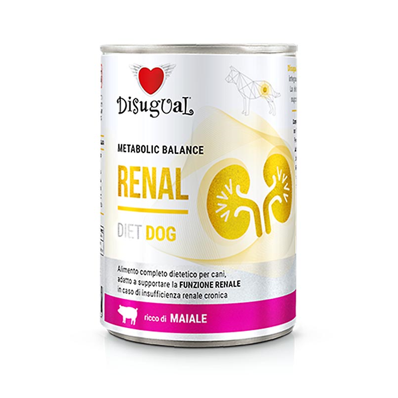 DISUGUAL DIET DOG HUMEDO CERDO RENAL 400GR