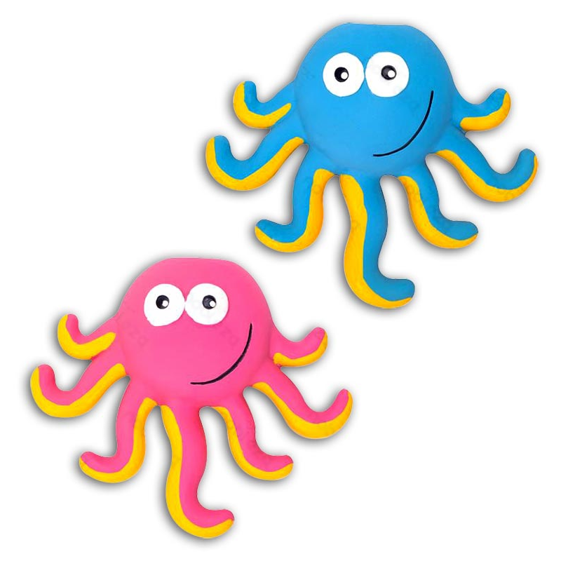 PULPO DE LATEX 17 x 14 x 5.5cm 4H