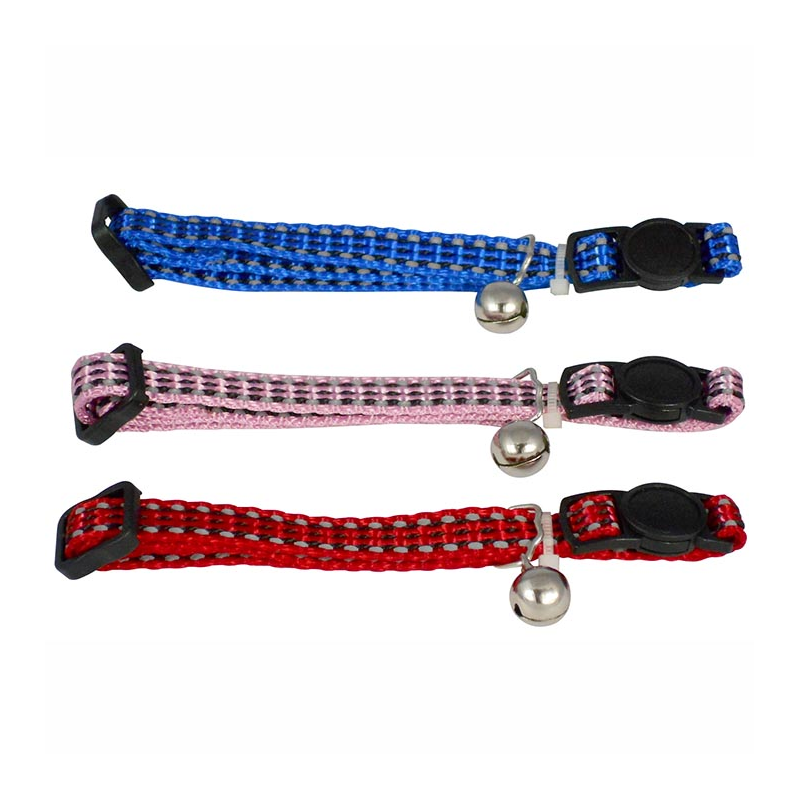 COLLAR GATO REFLECTANTE 1.0 x 20-30cm 4H