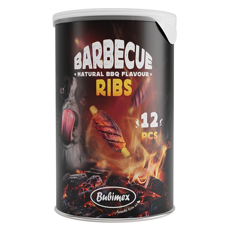 GOLOSINA A LA PARRILLA RIBS BBQ 12 UNID 160GR