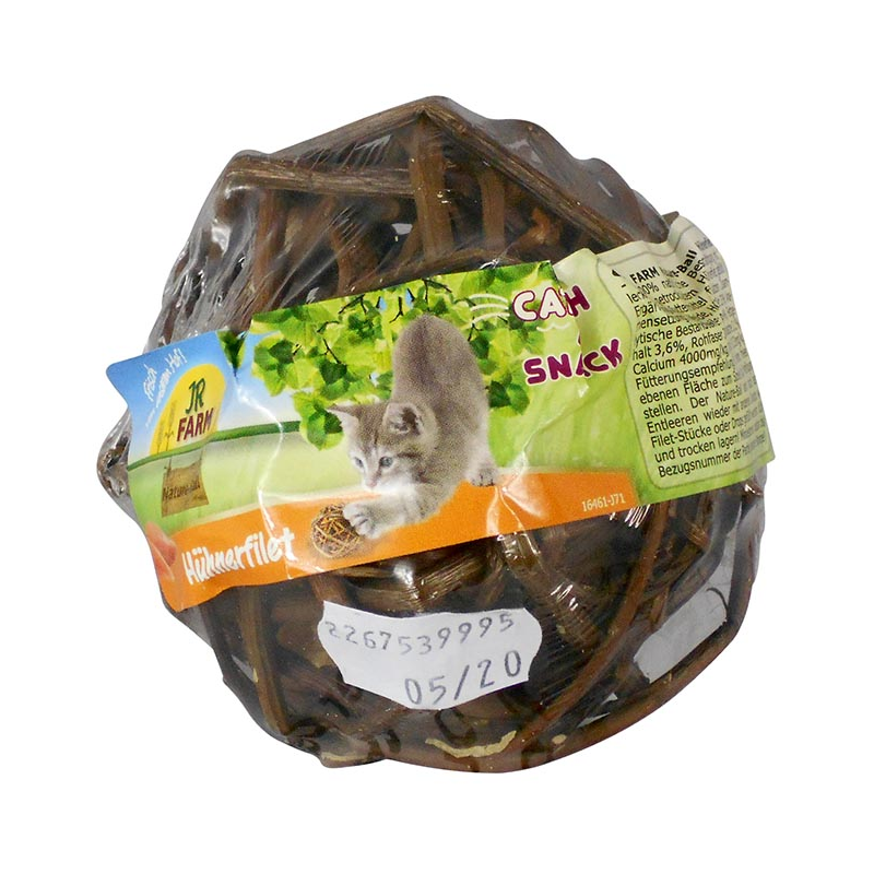 CAT NATURE-BALL CHICKEN FILLET 15gr