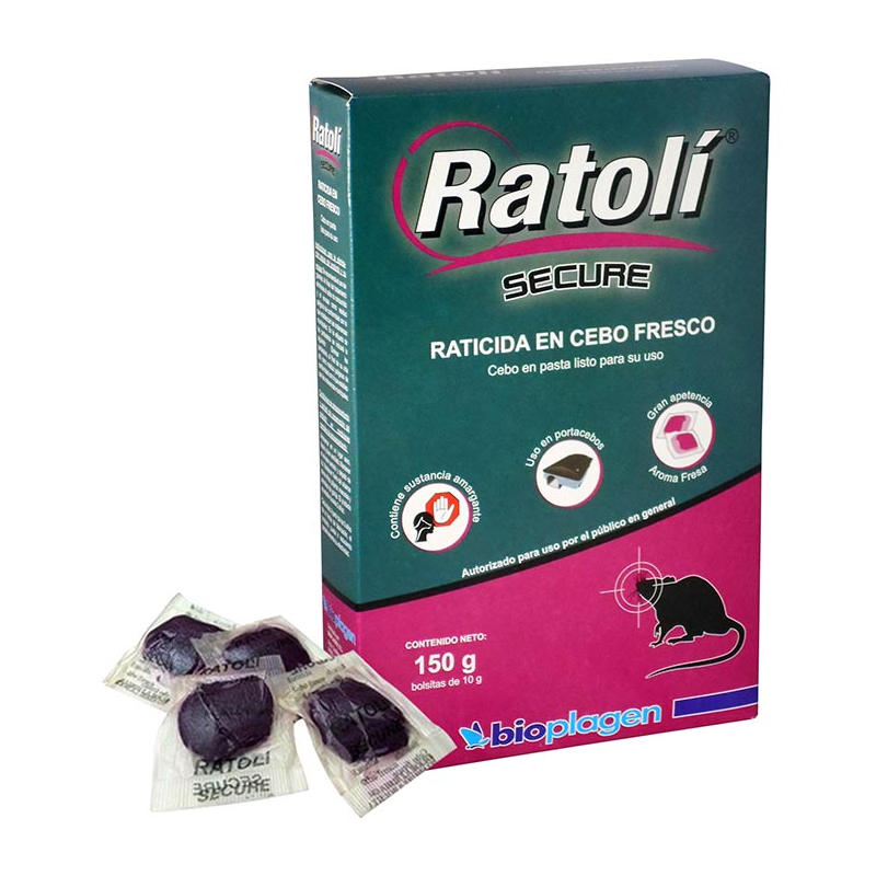 RATOLI SECURE CEBO FRESCO 150gr