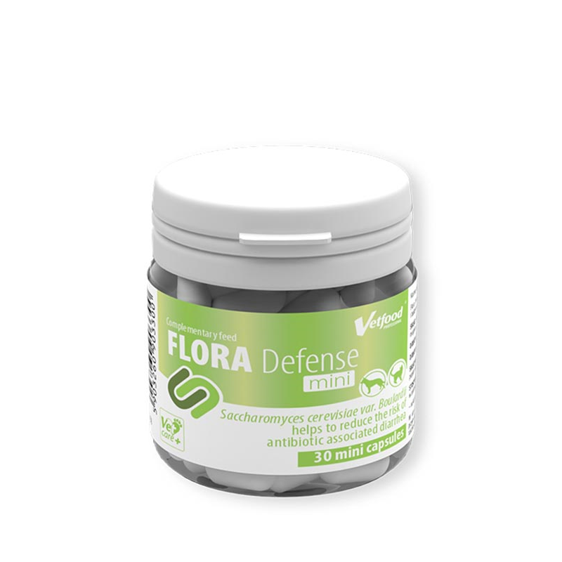 VETFOOD FLORA DEFENSE MINI 30caps
