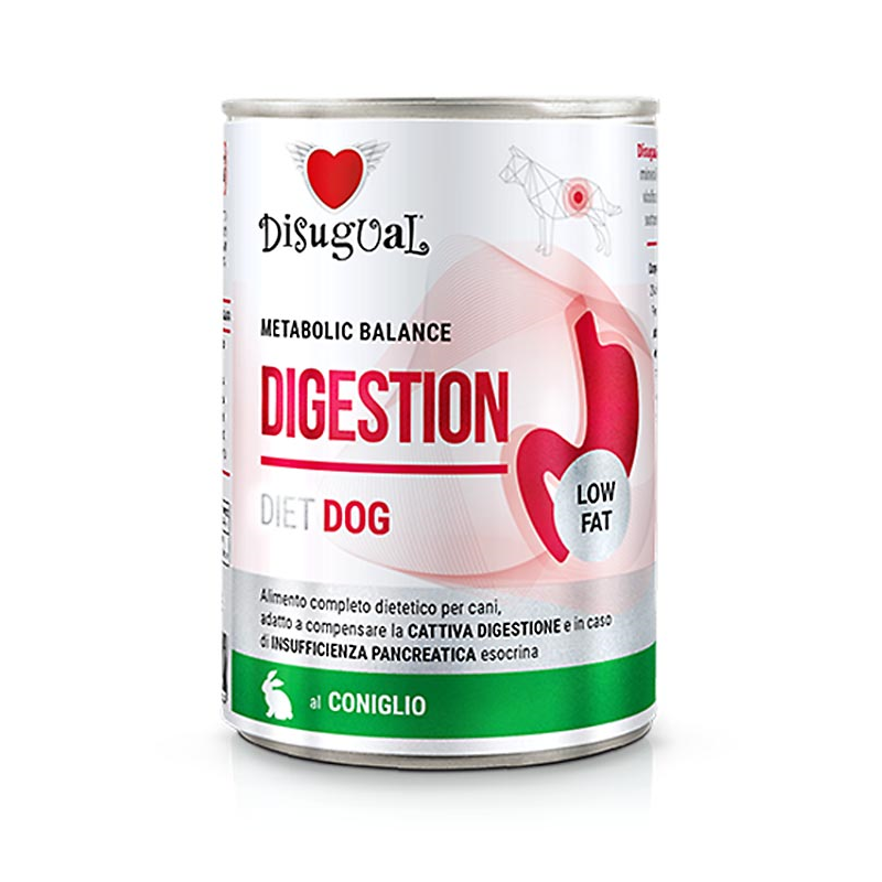 DISUGUAL DIET DOG HUMEDO CONEJO DIGESTION 400GR