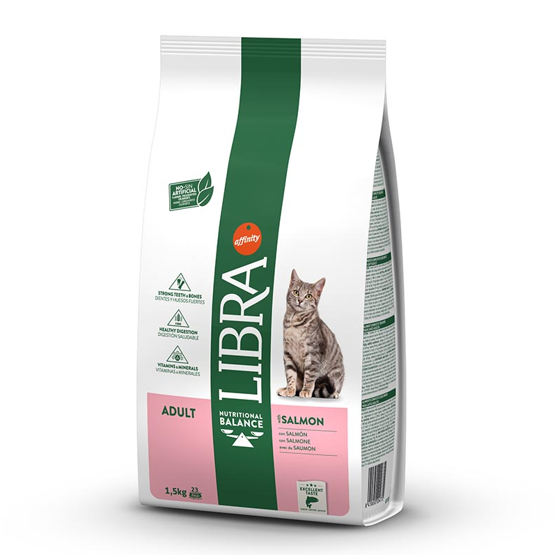 LIBRA CAT ADULT FISH SALMON 1.5KG