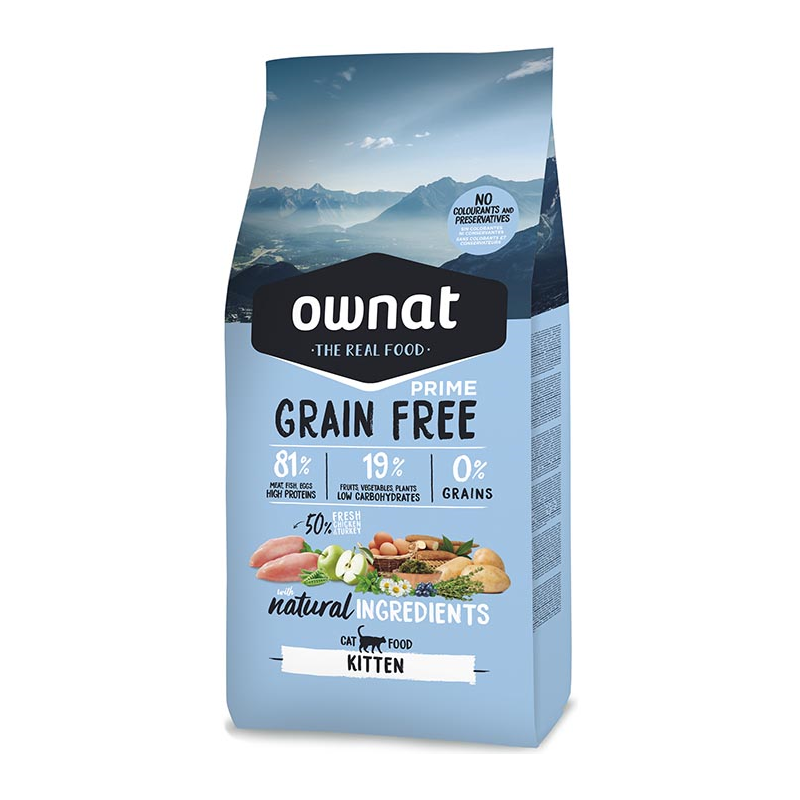 OWNAT GF PRIME KITTEN CAT 3kg