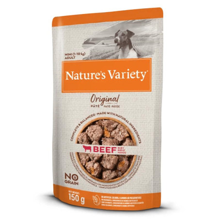 NVD ORIGINAL MINI BEEF 150GR (CAJA 8unid)