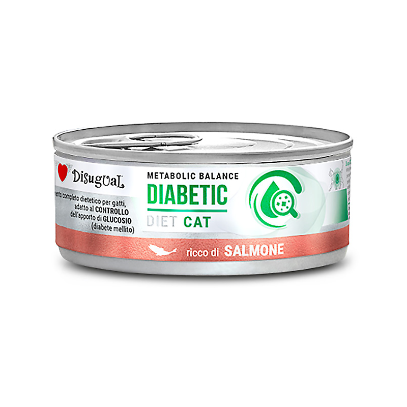 DISUGUAL DIET CAT HUMEDO SALMON DIABETIC 85GR