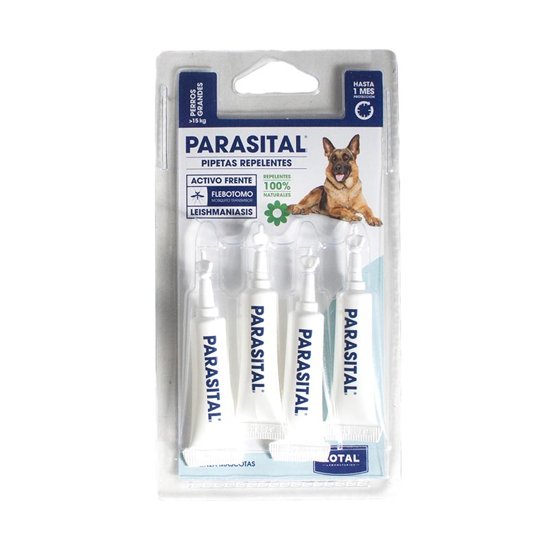 PARASITAL PIPETAS PERROS GRANDES(4unid)