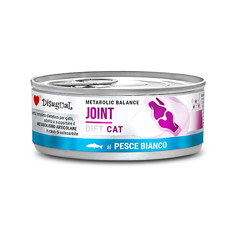 DISUGUAL DIET CAT HUMEDO PESCADO BLANCO ARTICULACION 85GR
