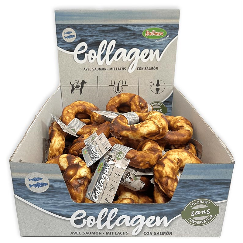 DISPLAY DONUTS COLAGENO DE SALMON 10CM (30 UNID)