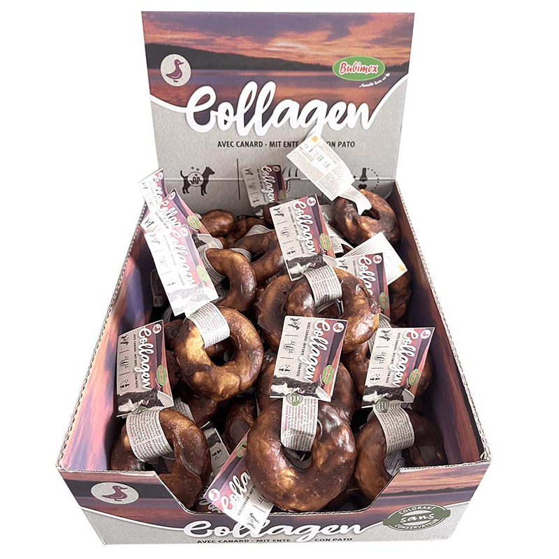 DISPLAY DONUTS COLAGENO DE PATO 8CM (48 UNID)