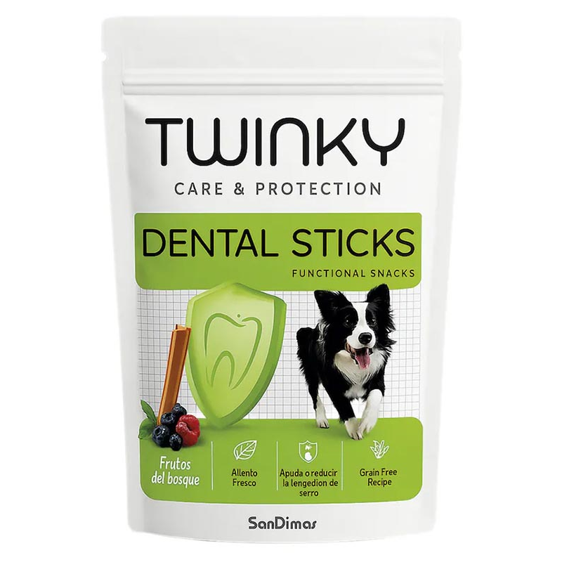 TWINKY DENTAL STICKS 7 UNID 180 GR