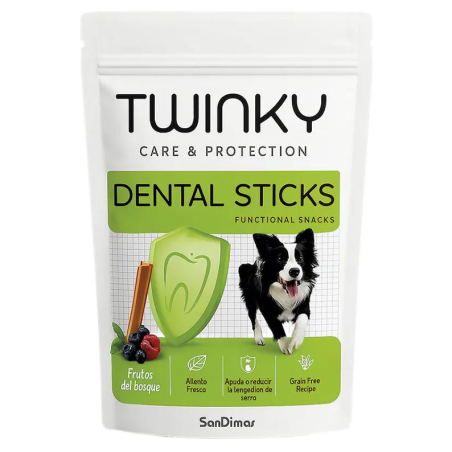 TWINKY DENTAL STICKS 7 UNID 180 GR