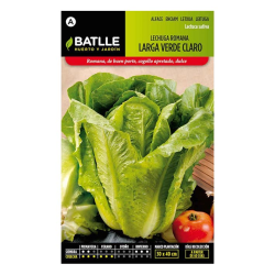 LECHUGA ROMANA LARGA VERDE...
