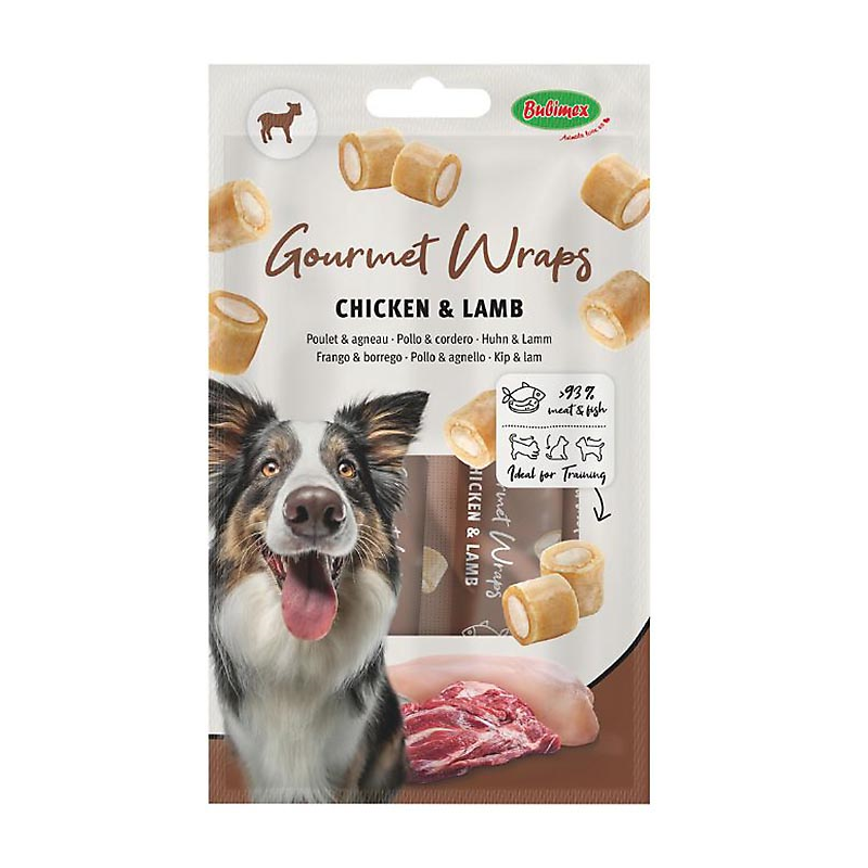 GOURMET WRAPS POLLO Y CORDERO 3 x 10 GR